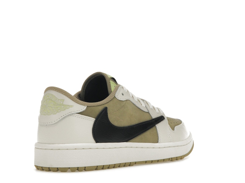 Jordan 1 Retro Low Golf Travis Scott Neutral Olive - image 32