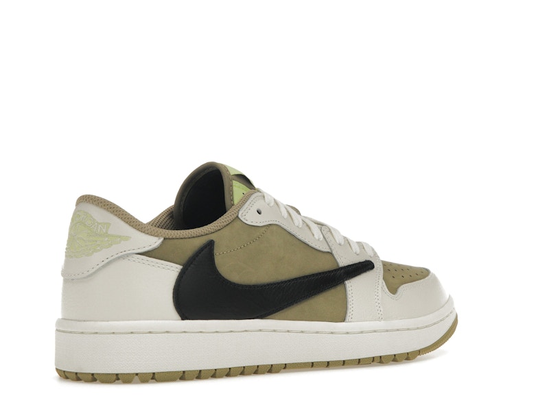 Jordan 1 Retro Low Golf Travis Scott Neutral Olive - image 33