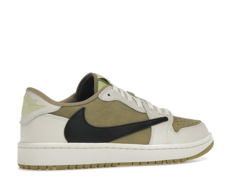 Jordan 1 Retro Low Golf Travis Scott Neutral Olive - image 34