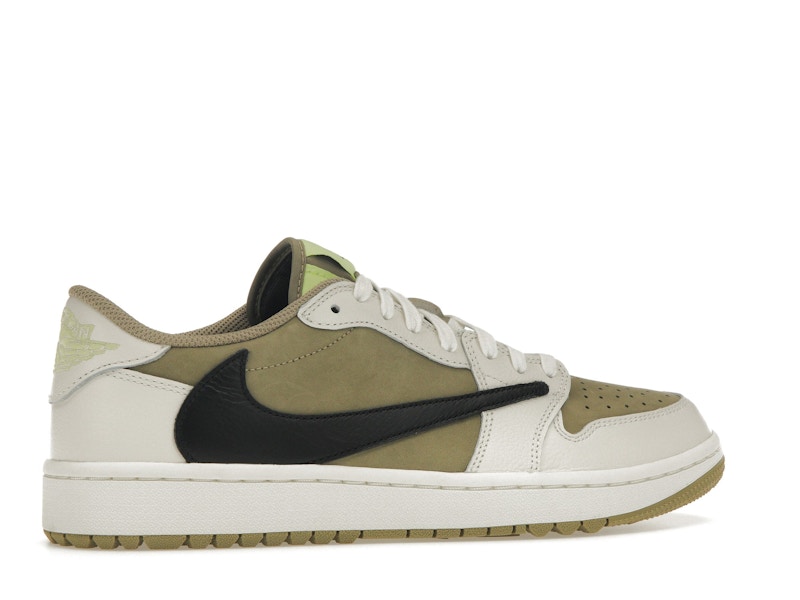 Jordan 1 Retro Low Golf Travis Scott Neutral Olive - image 35