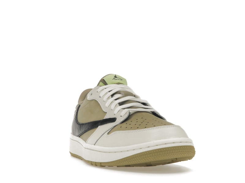 Jordan 1 Retro Low Golf Travis Scott Neutral Olive - image 8