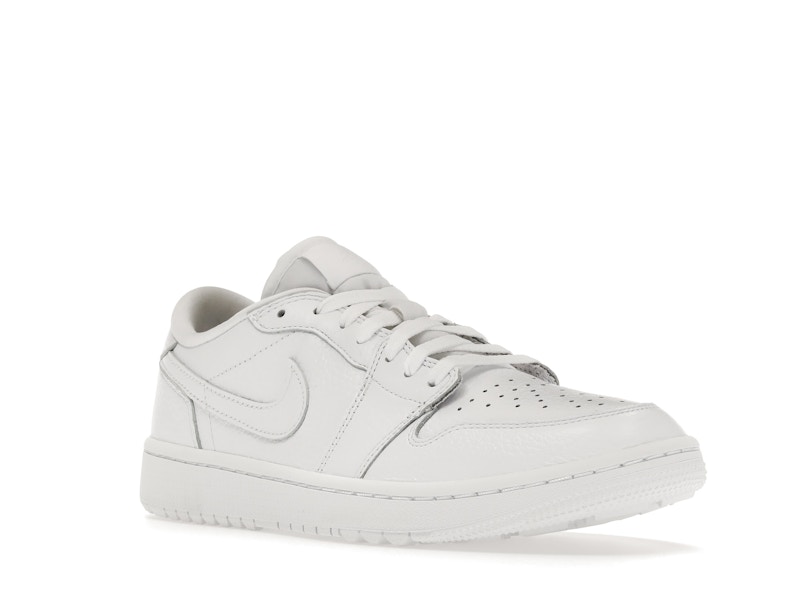 Jordan 1 Retro Low Golf Triple White - image 6