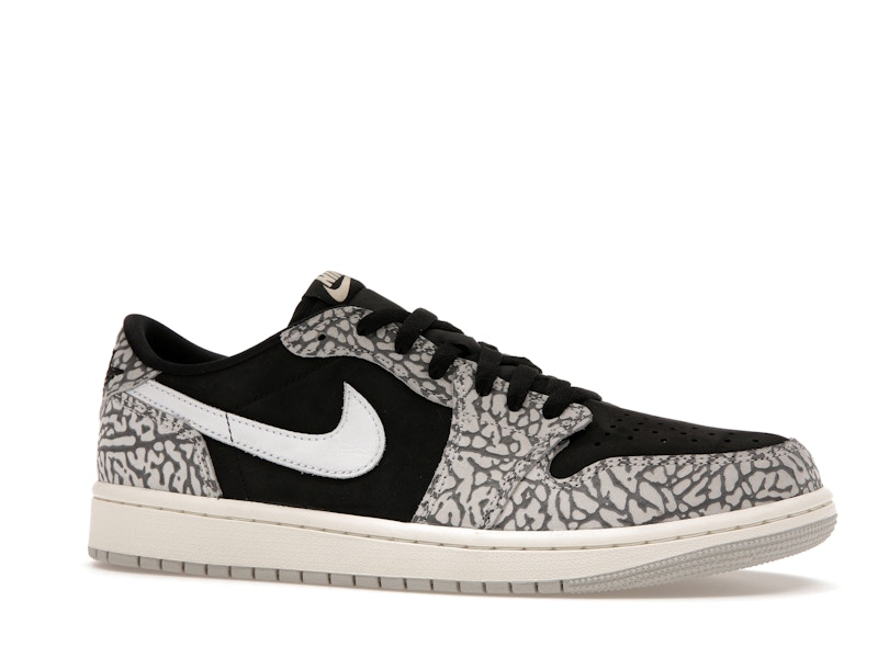 Jordan 1 Retro Low OG Black Cement - image 3