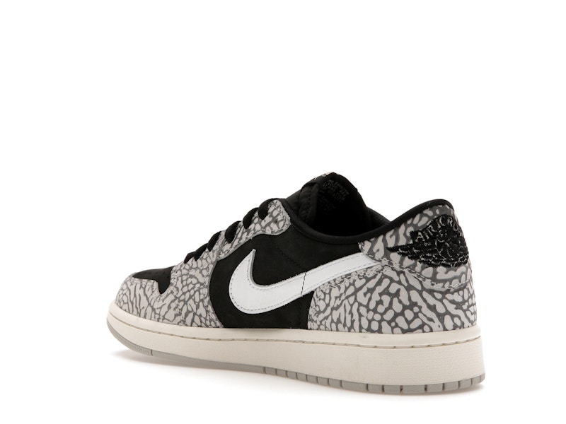 Jordan 1 Retro Low OG Black Cement - image 24