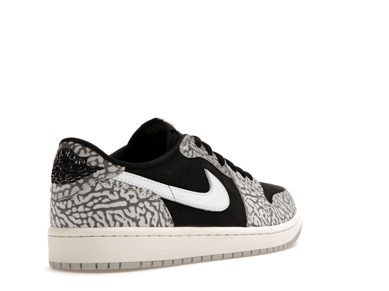Jordan 1 Retro Low OG Black Cement - image 32