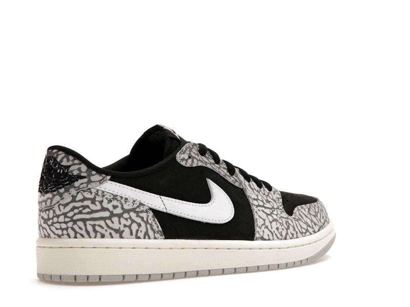 Jordan 1 Retro Low OG Black Cement - image 33
