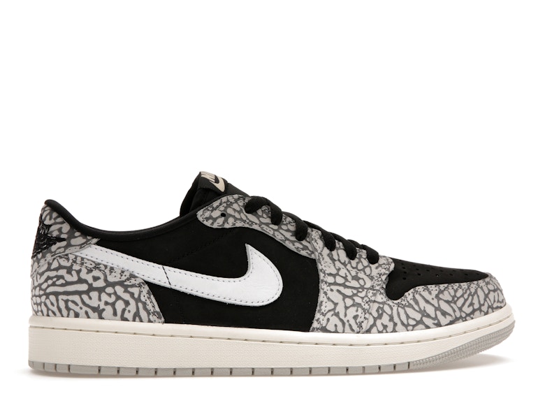Jordan 1 Retro Low OG Black Cement - image 36