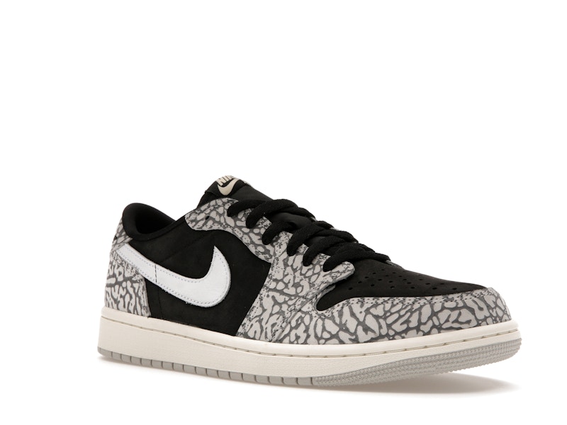 Jordan 1 Retro Low OG Black Cement - image 5