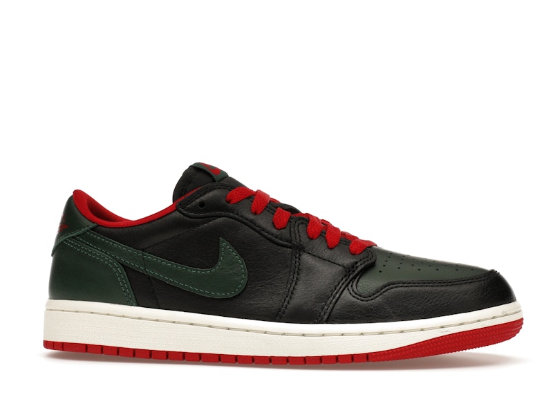 Jordan 1 Retro Low OG Gorge Green Varsity Red (Women's) - image 2