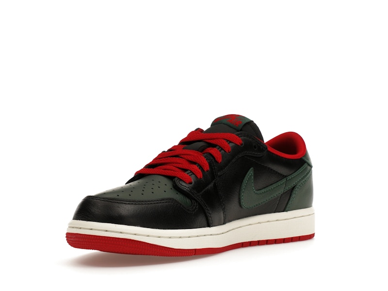 Jordan 1 Retro Low OG Gorge Green Varsity Red (Women's) - image 14