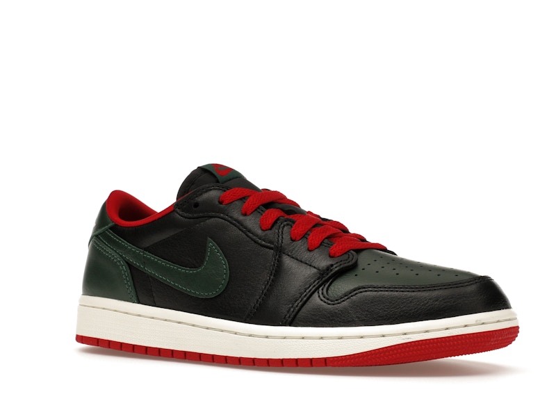 Jordan 1 Retro Low OG Gorge Green Varsity Red (Women's) - image 4