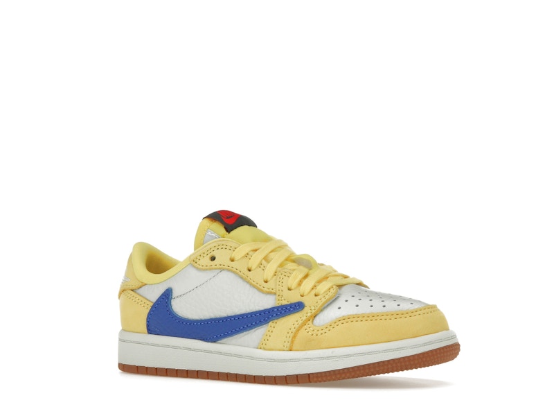 Jordan 1 Retro Low OG SP Travis Scott Canary (PS) - image 4
