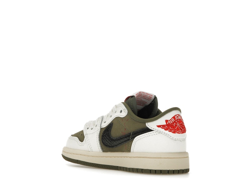 Jordan 1 Retro Low OG SP Travis Scott Medium Olive (PS) - image 24