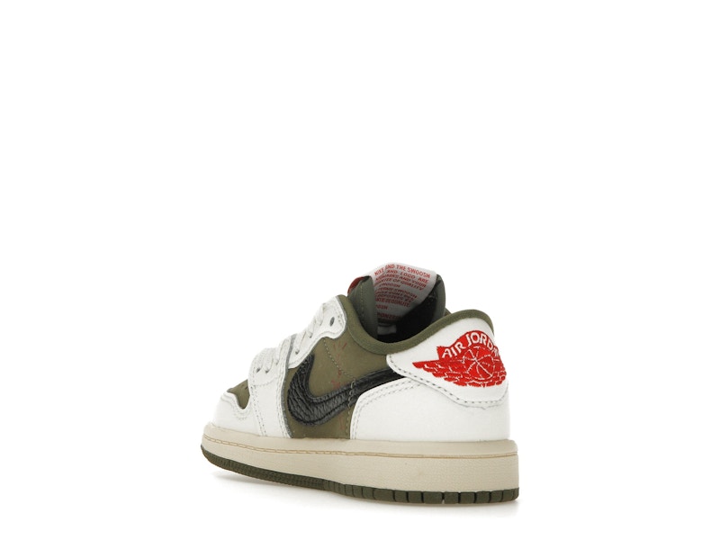 Jordan 1 Retro Low OG SP Travis Scott Medium Olive (PS) - image 25