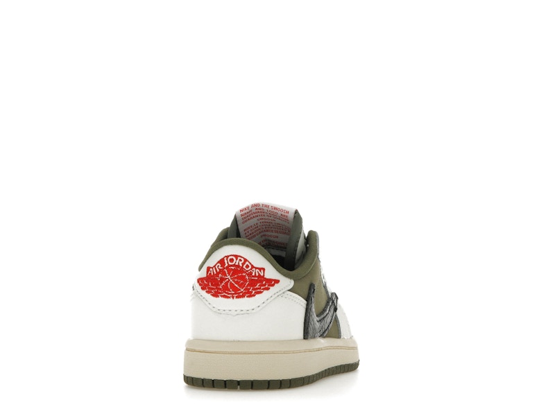 Jordan 1 Retro Low OG SP Travis Scott Medium Olive (PS) - image 29