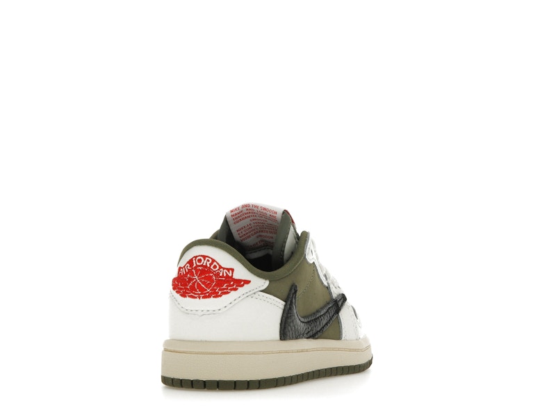 Jordan 1 Retro Low OG SP Travis Scott Medium Olive (PS) - image 30