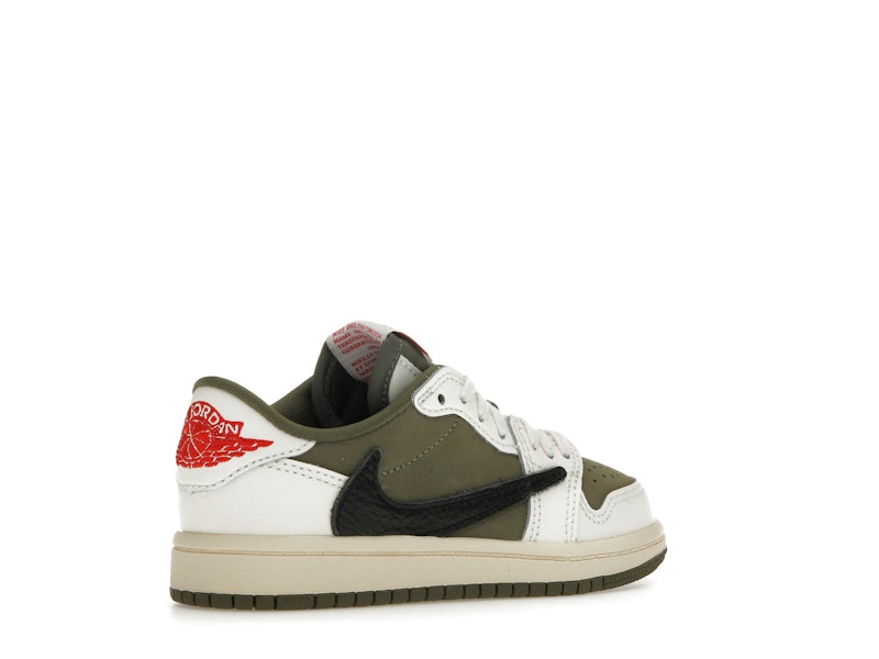 Jordan 1 Retro Low OG SP Travis Scott Medium Olive (PS) - image 33