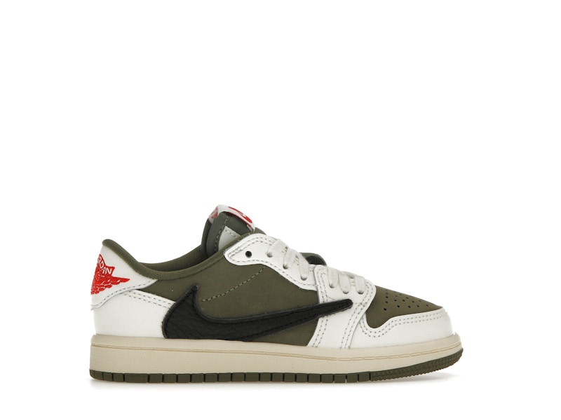 Jordan 1 Retro Low OG SP Travis Scott Medium Olive (PS) - image 36