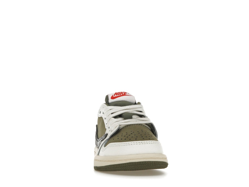 Jordan 1 Retro Low OG SP Travis Scott Medium Olive (PS) - image 9