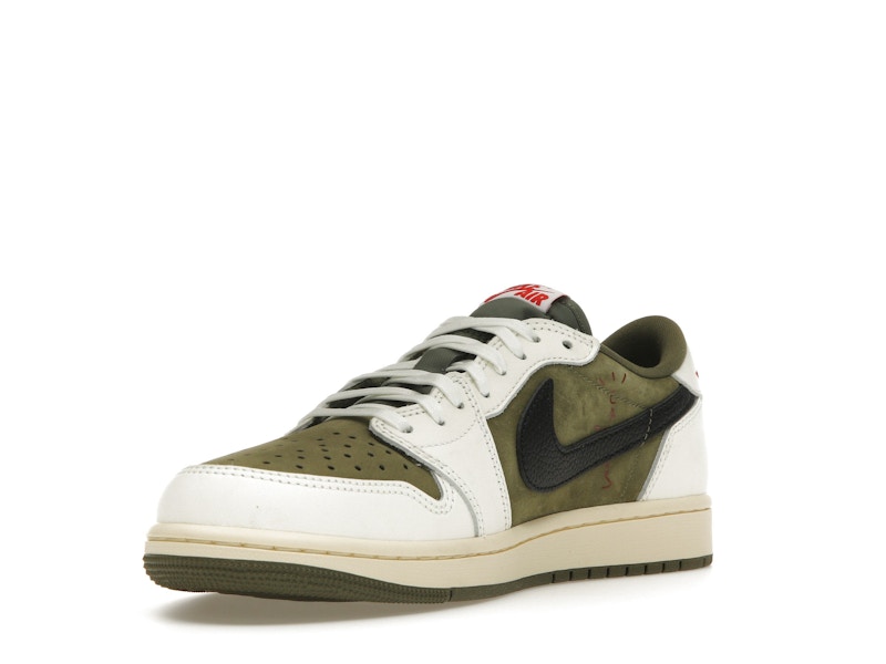 Jordan 1 Retro Low OG SP Travis Scott Medium Olive - image 14