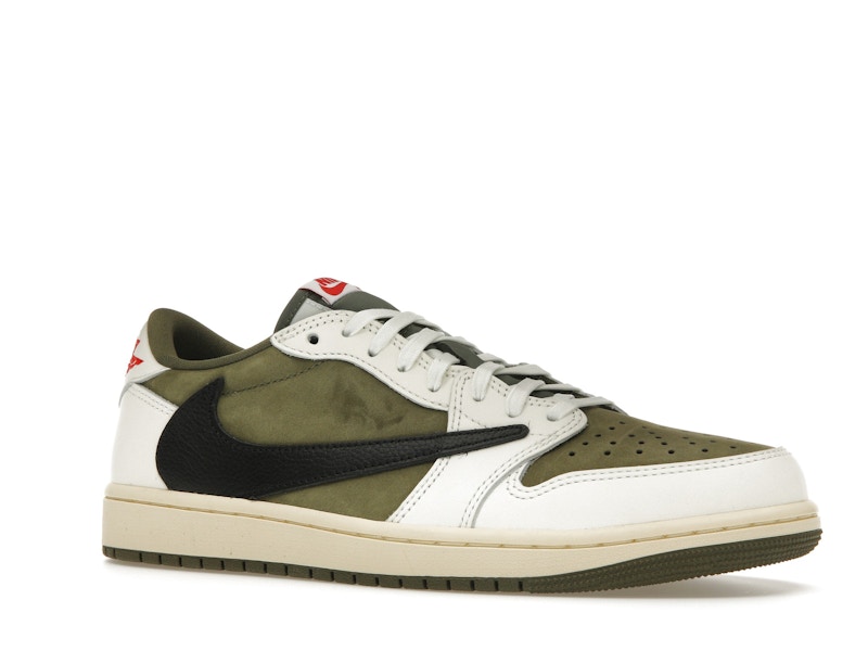 Jordan 1 Retro Low OG SP Travis Scott Medium Olive - image 4