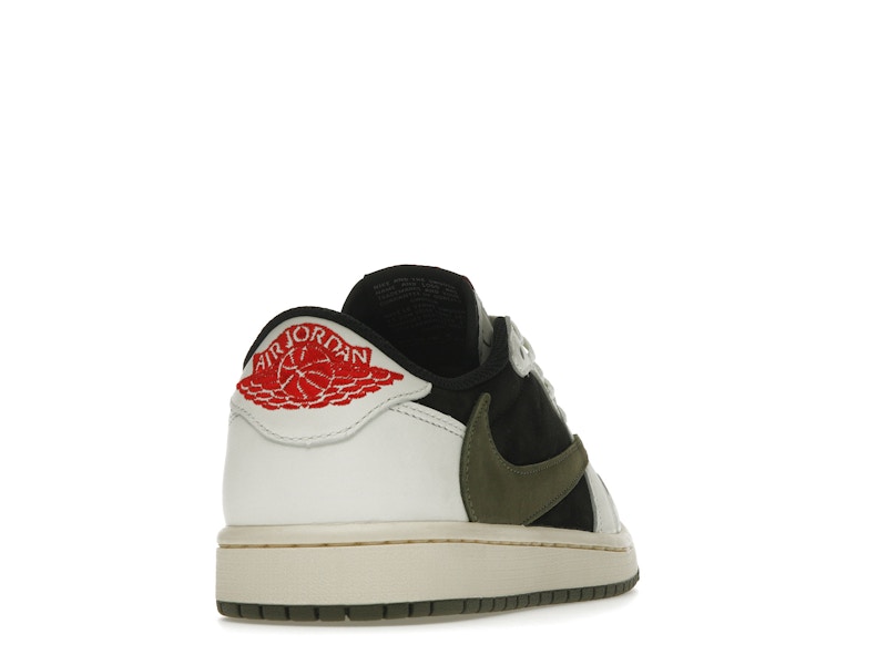 Jordan 1 Retro Low OG SP Travis Scott Olive (Women's) - image 30