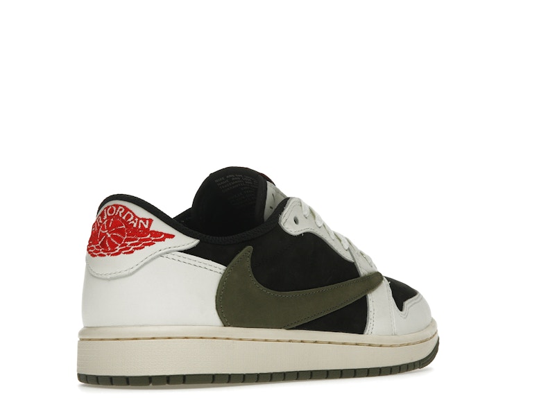 Jordan 1 Retro Low OG SP Travis Scott Olive (Women's) - image 32