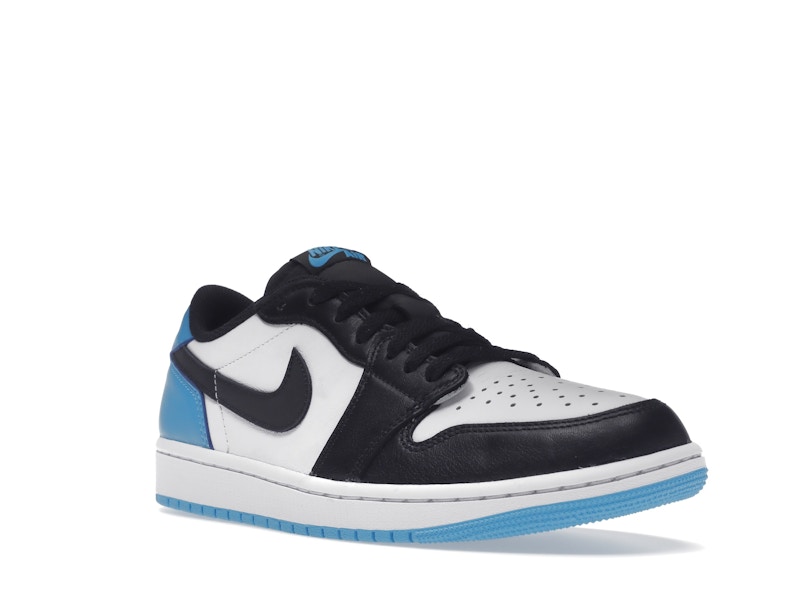 Jordan 1 Retro Low OG Black Dark Powder Blue - image 6