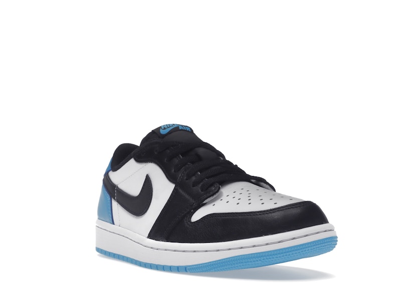 Jordan 1 Retro Low OG Black Dark Powder Blue - image 7