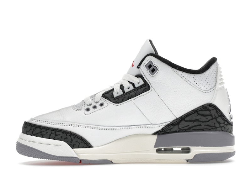 Jordan 3 Retro Cement Grey (GS) - image 19