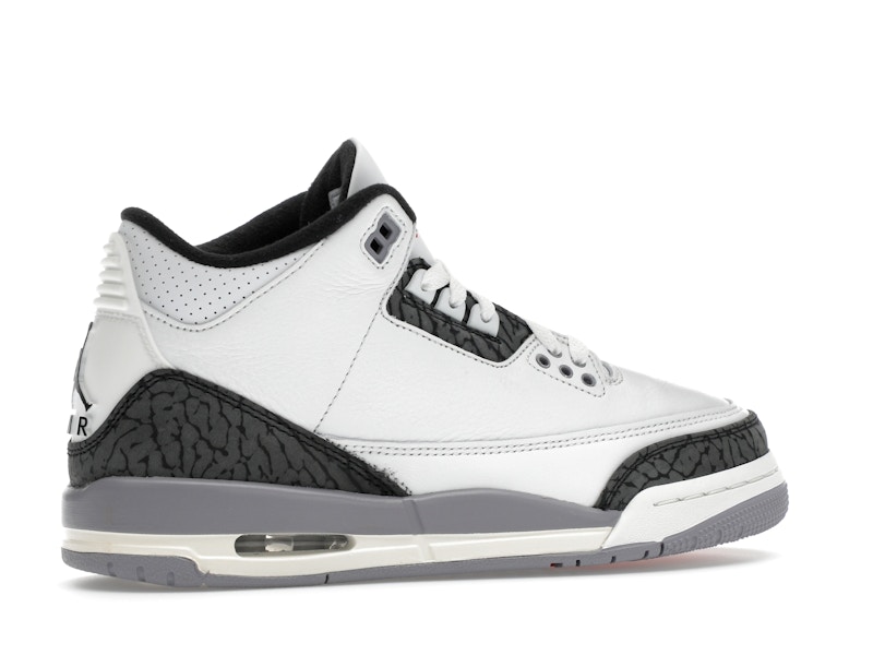 Jordan 3 Retro Cement Grey (GS) - image 35