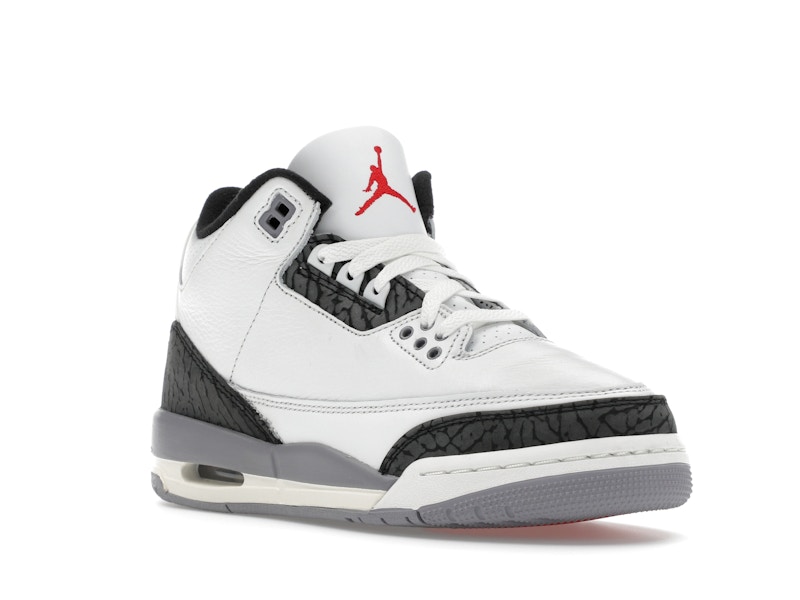 Jordan 3 Retro Cement Grey (GS) - image 6