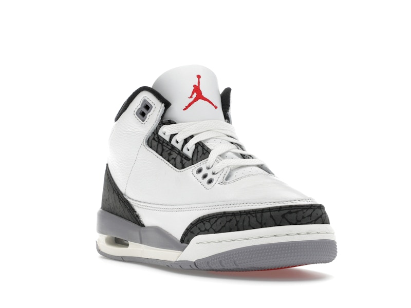 Jordan 3 Retro Cement Grey (GS) - image 7