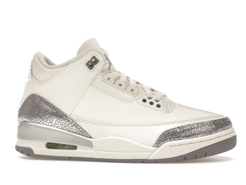 Jordan 3 Retro Sail Cement Grey (Women's) - image 2