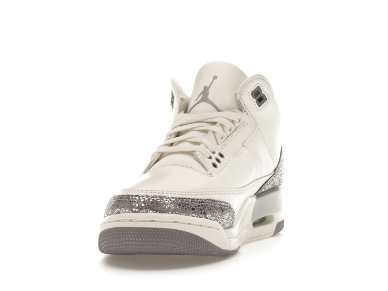 Jordan 3 Retro Sail Cement Grey (Women's) - image 12