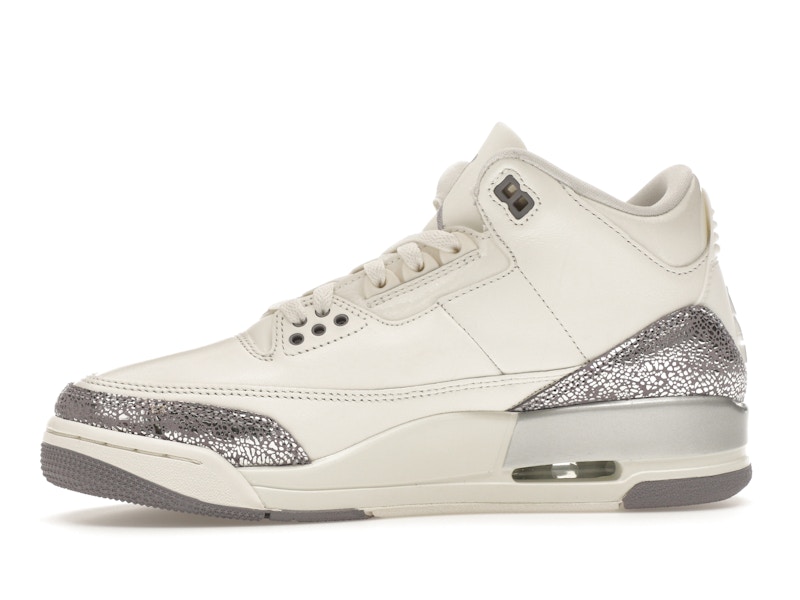 Jordan 3 Retro Sail Cement Grey (Women's) - image 18