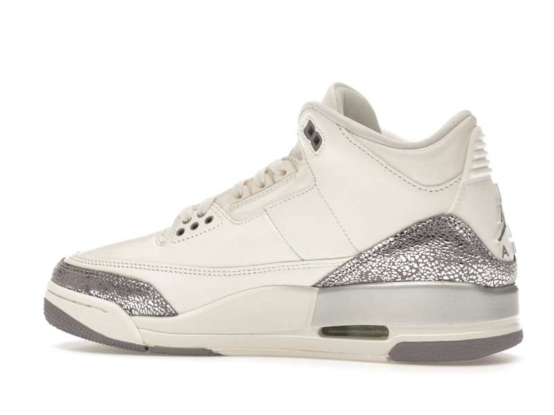 Jordan 3 Retro Sail Cement Grey (Women's) - image 21