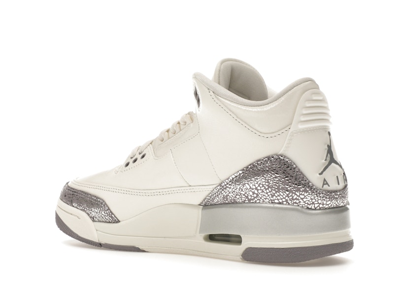 Jordan 3 Retro Sail Cement Grey (Women's) - image 23