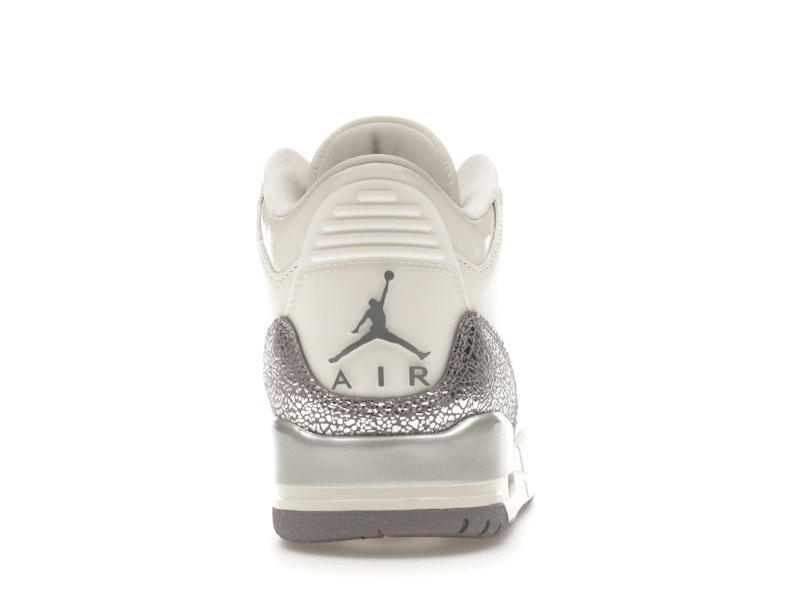 Jordan 3 Retro Sail Cement Grey (Women's) - image 28