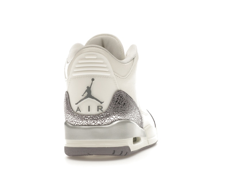 Jordan 3 Retro Sail Cement Grey (Women's) - image 29