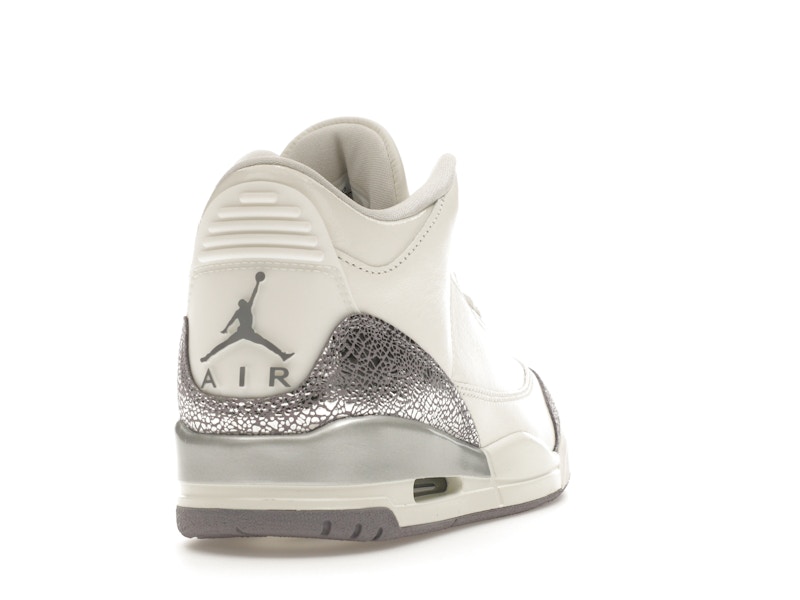 Jordan 3 Retro Sail Cement Grey (Women's) - image 30