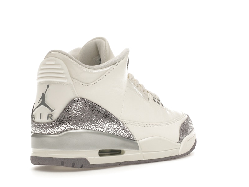 Jordan 3 Retro Sail Cement Grey (Women's) - image 32