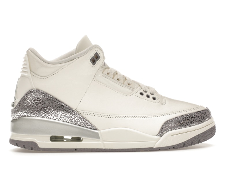 Jordan 3 Retro Sail Cement Grey (Women's) - image 36