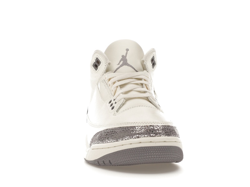 Jordan 3 Retro Sail Cement Grey (Women's) - image 9