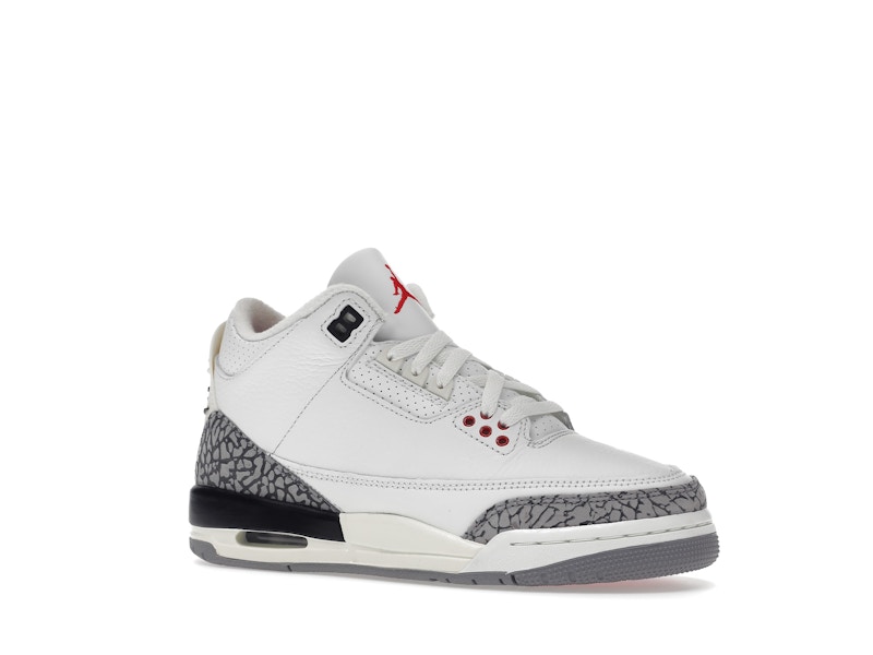 Jordan 3 Retro White Cement Reimagined (GS) - image 4