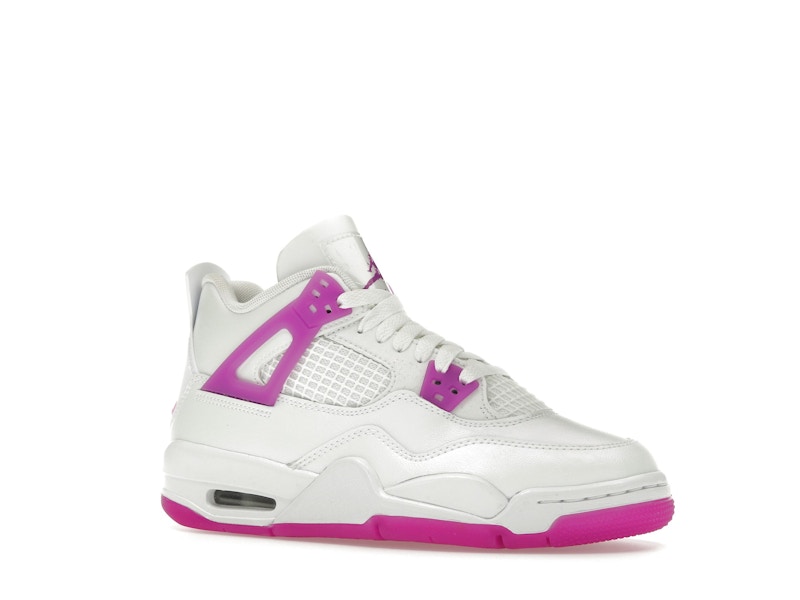 Jordan 4 Retro Hyper Violet (GS) - image 4