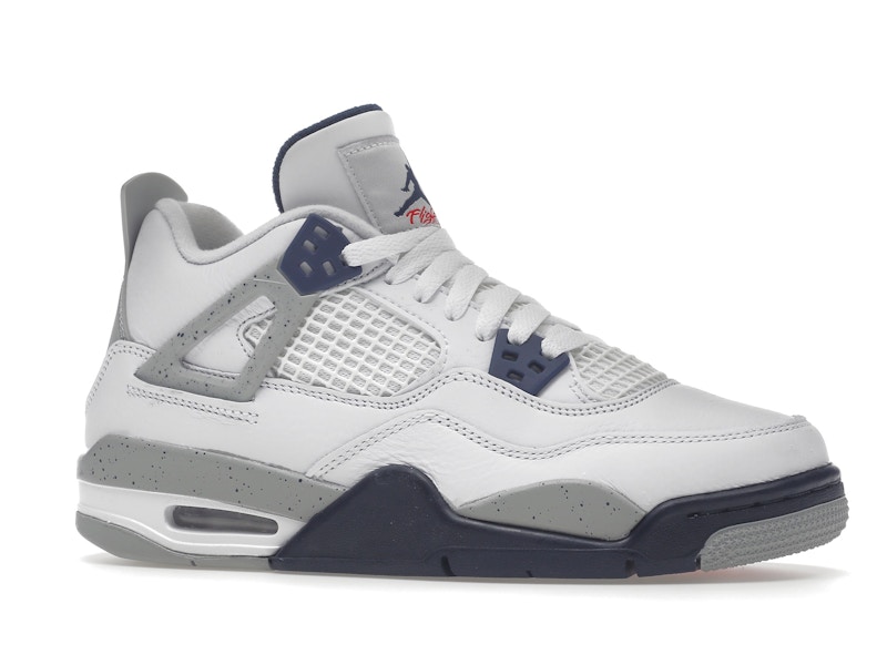 Jordan 4 Retro Midnight Navy (GS) - image 3