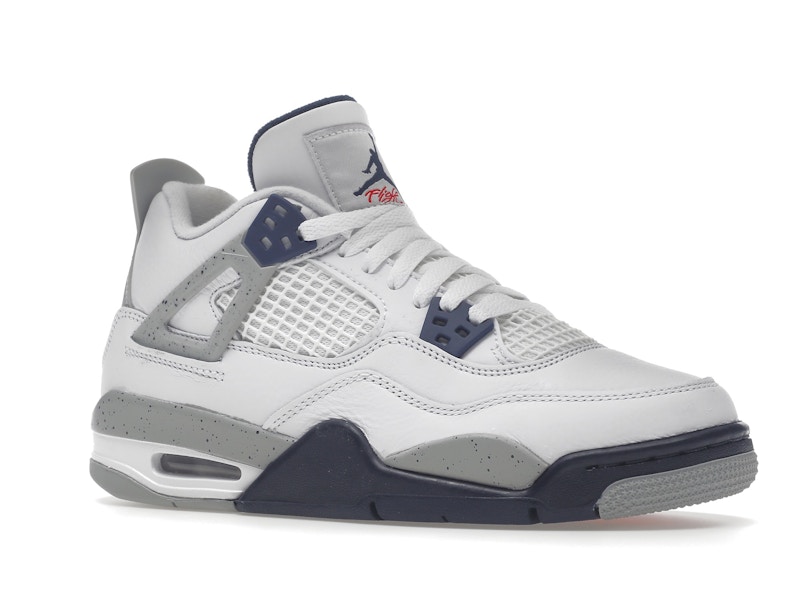 Jordan 4 Retro Midnight Navy (GS) - image 4