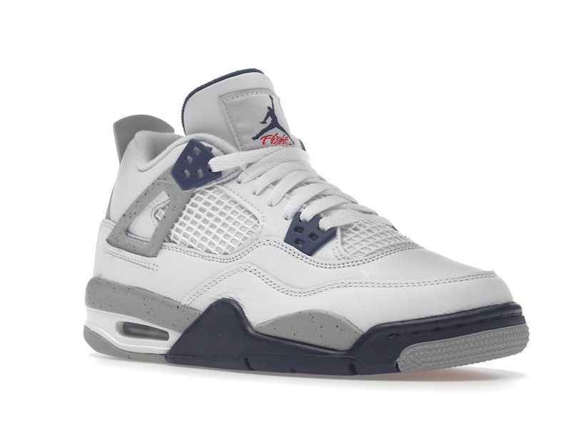Jordan 4 Retro Midnight Navy (GS) - image 5