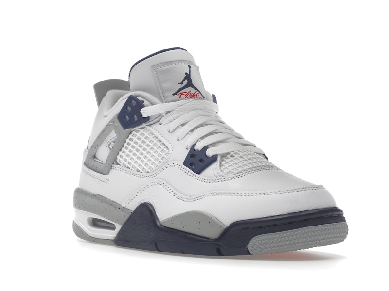 Jordan 4 Retro Midnight Navy (GS) - image 6